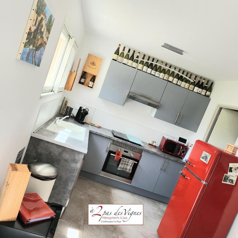 A 2 Pas Des Vignes, Hebergements Et Spa, Maison Numero 6, A Chateauneuf Du Pape Eksteriør bilde