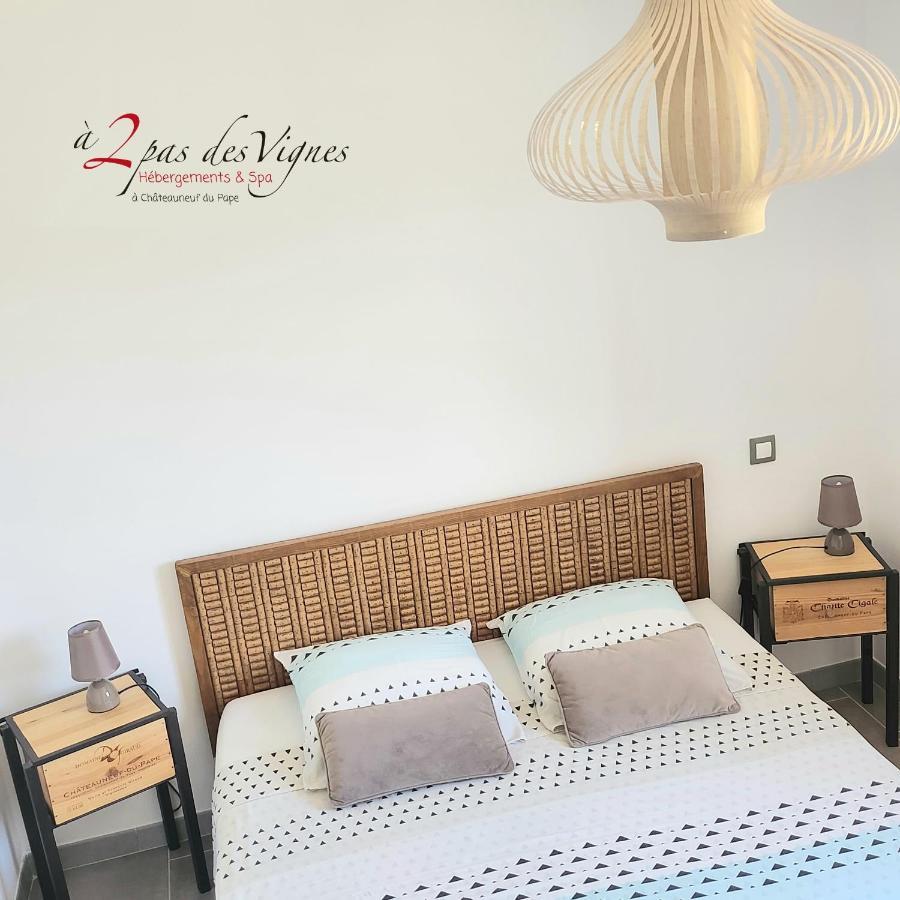 A 2 Pas Des Vignes, Hebergements Et Spa, Maison Numero 6, A Chateauneuf Du Pape Eksteriør bilde